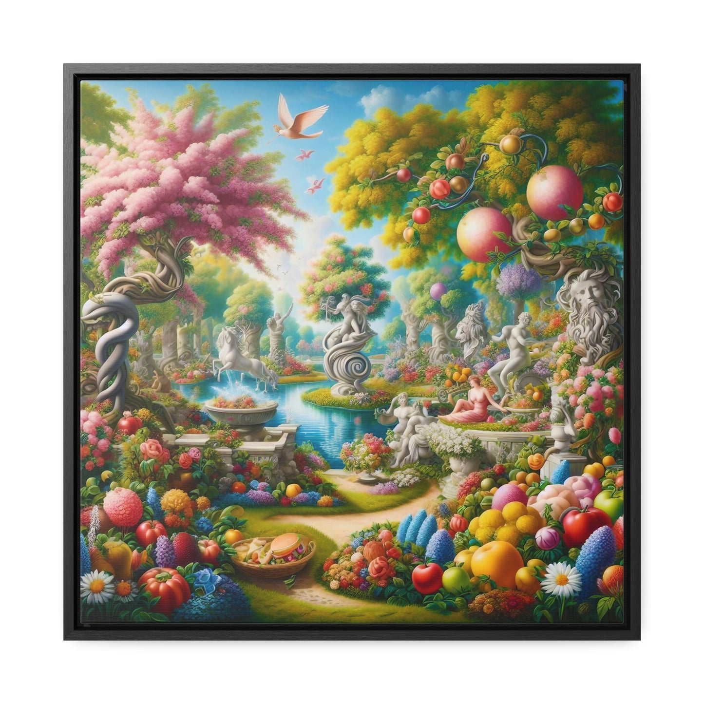 Framed Gallery Canvas Wrap - Spring 47