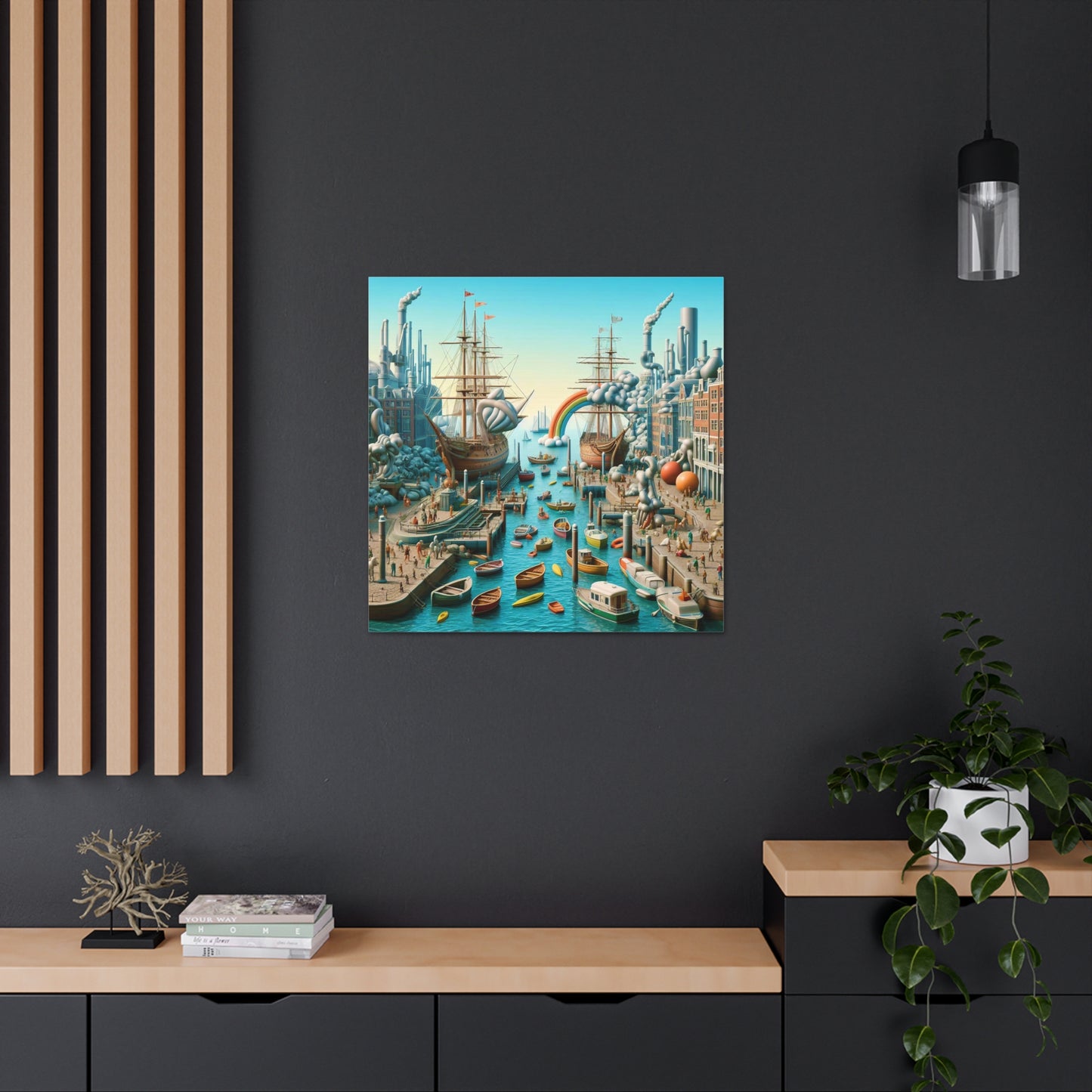 Canvas Gallery Wrap - Harbor 10