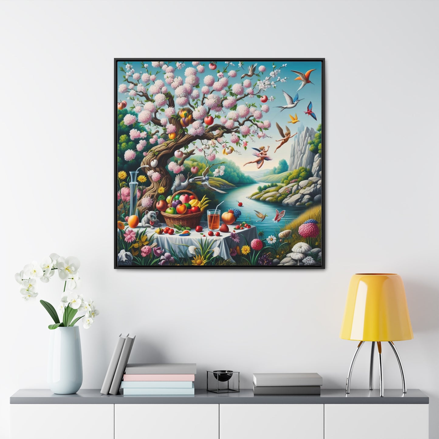 Framed Gallery Canvas Wrap - Spring 36