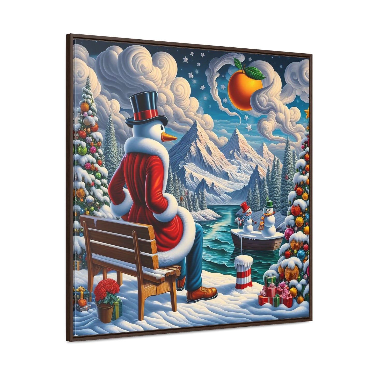 Framed Gallery Canvas Wrap - Winter 101