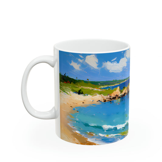 Ceramic Mug 11oz - Beach 9001