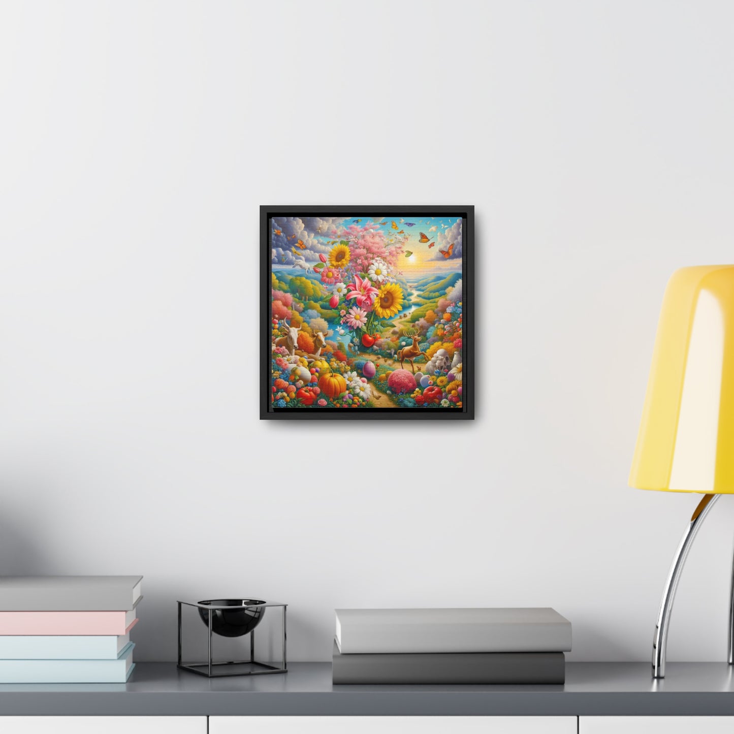 Framed Gallery Canvas Wrap - Spring 40