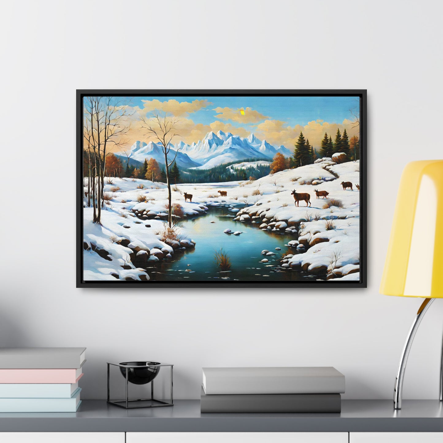 Framed Canvas Gallery Wrap - Winter 2003