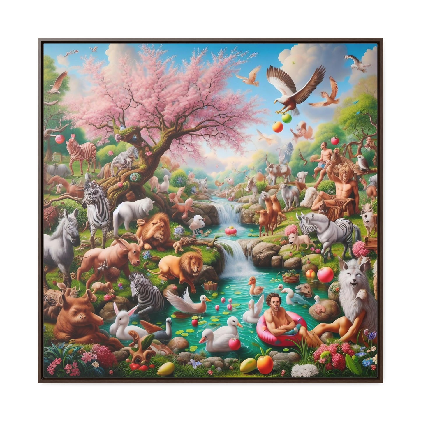 Framed Gallery Canvas Wrap - Spring 2