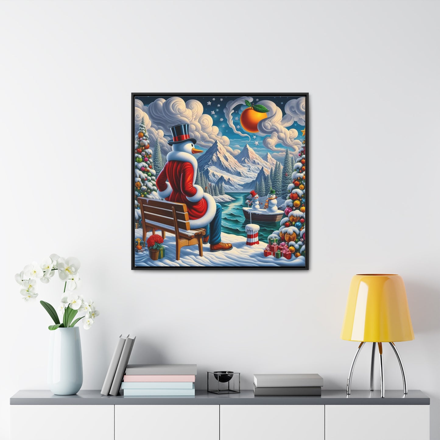 Framed Gallery Canvas Wrap - Winter 101