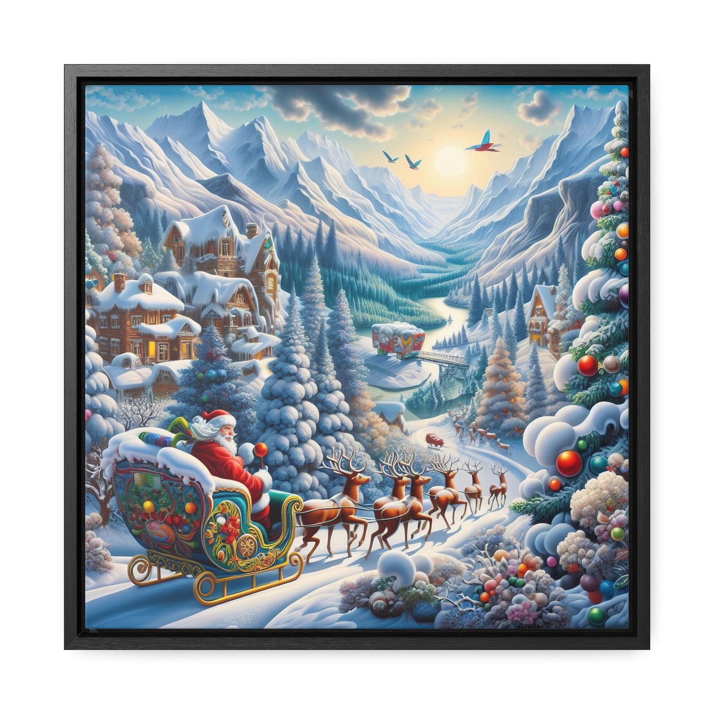 Framed Gallery Canvas Wrap - Winter 113