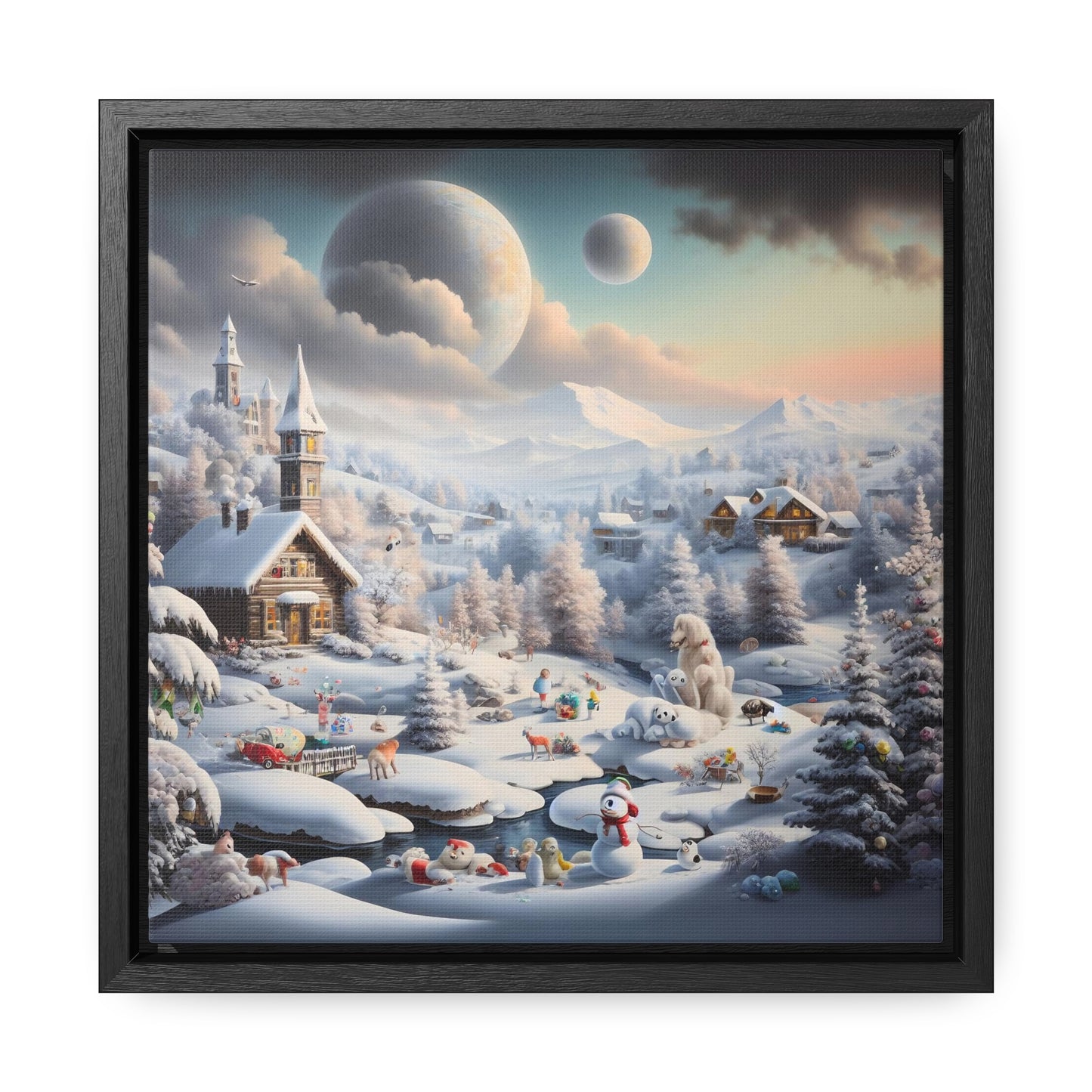 Framed Gallery Canvas Wrap - Winter 104