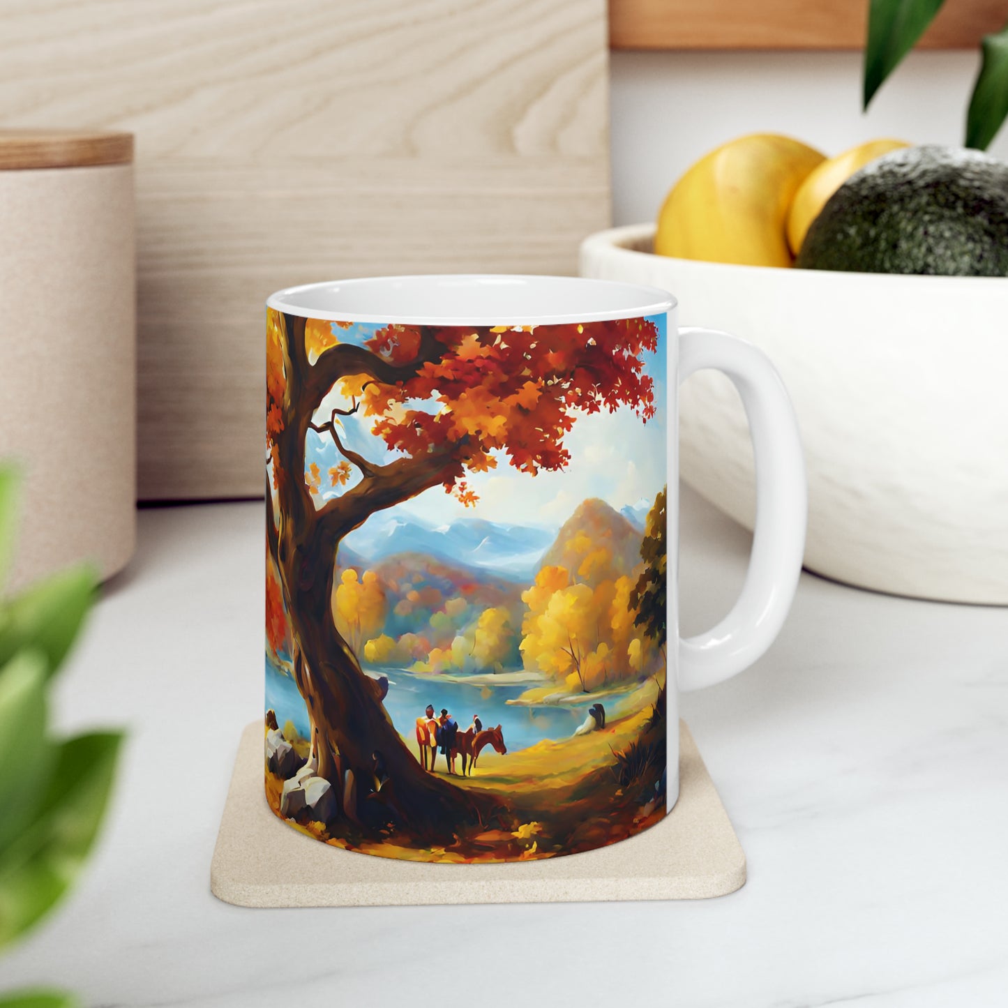 Ceramic Mug 11oz - Fall 2001