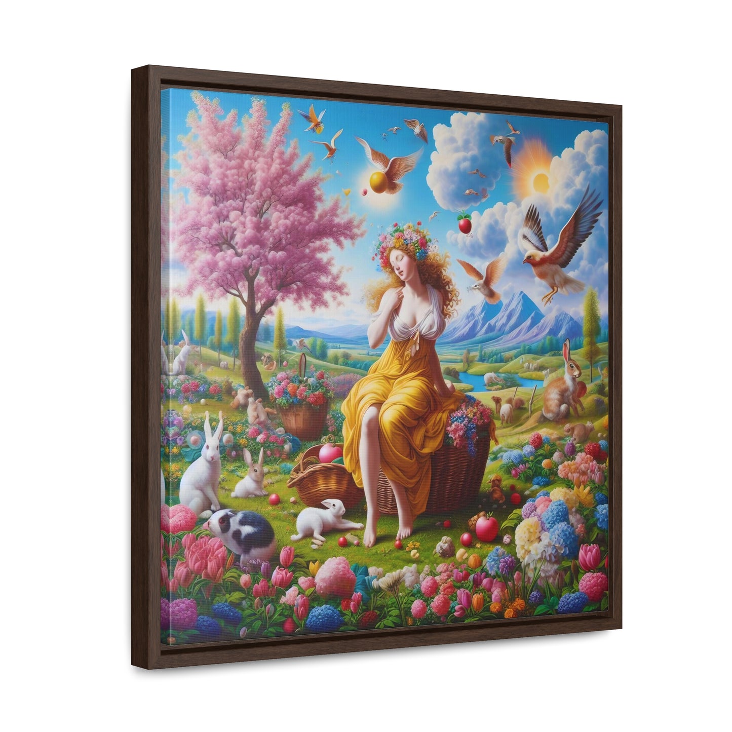 Framed Gallery Canvas Wrap - Spring 116