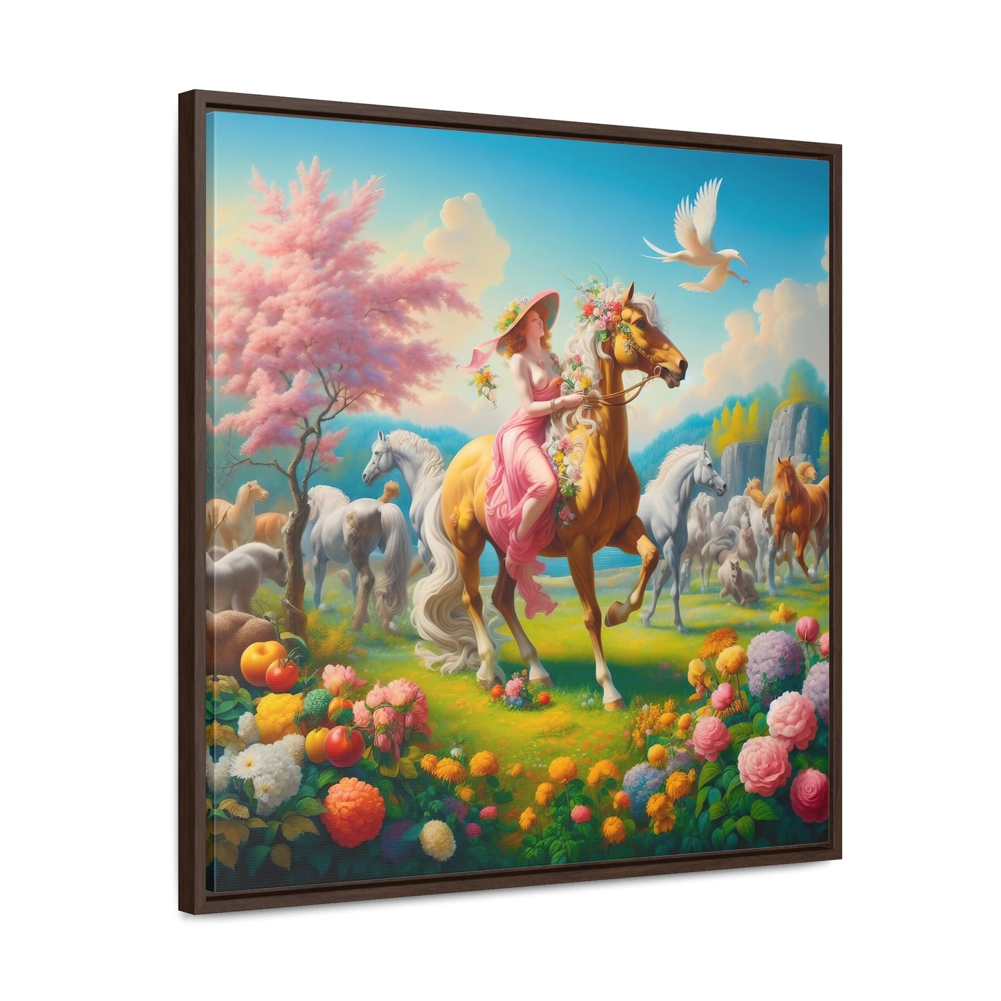 Framed Gallery Canvas Wrap - Spring 41