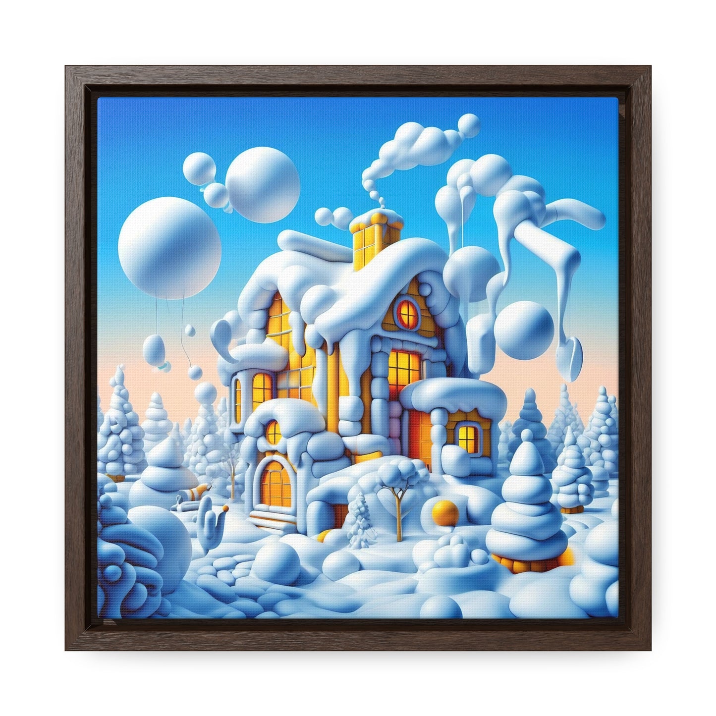 Framed Gallery Canvas Wrap - Winter 111