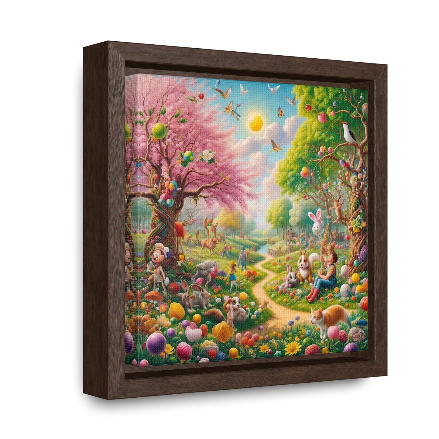 Framed Gallery Canvas Wrap - Spring 126