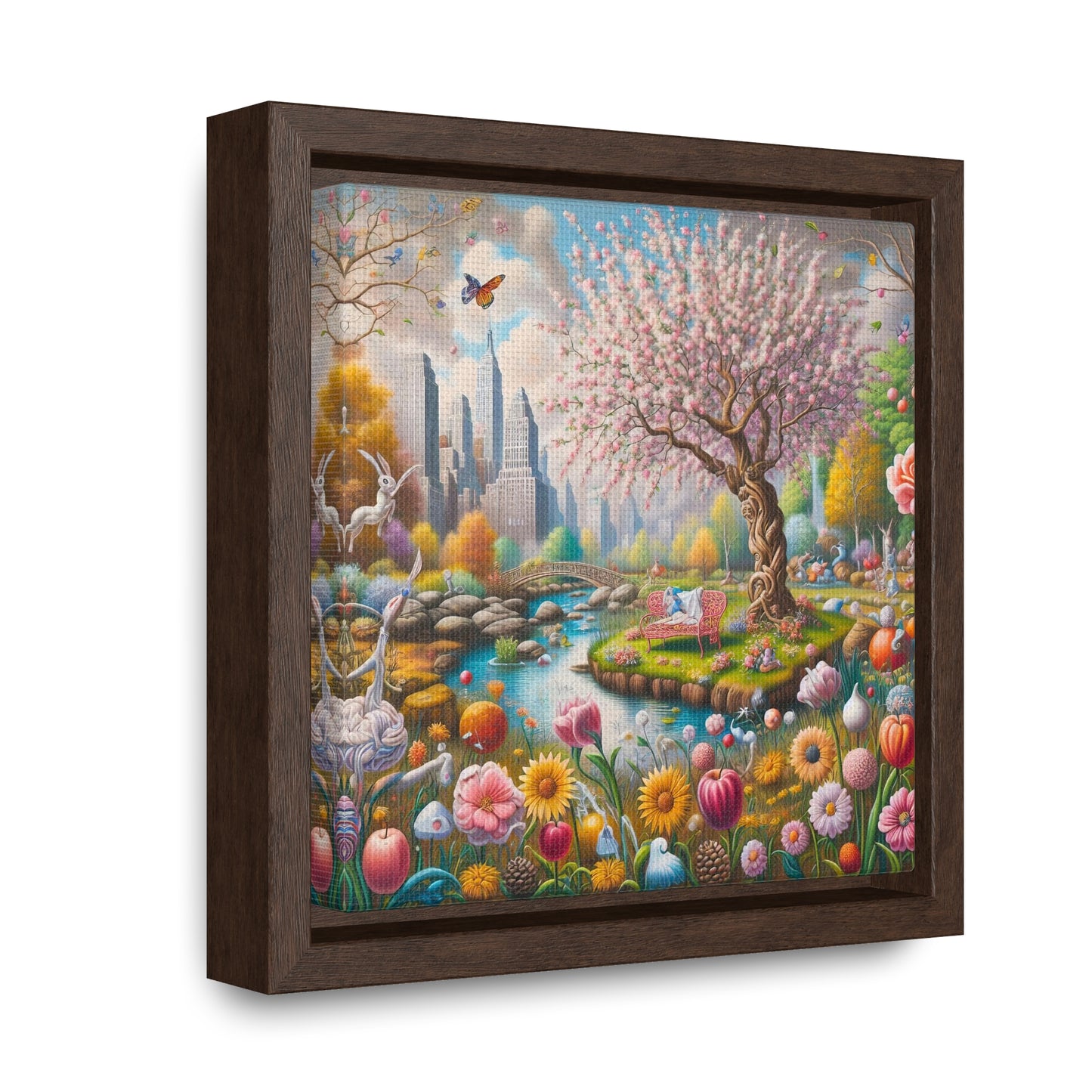 Framed Gallery Canvas Wrap - Spring 135