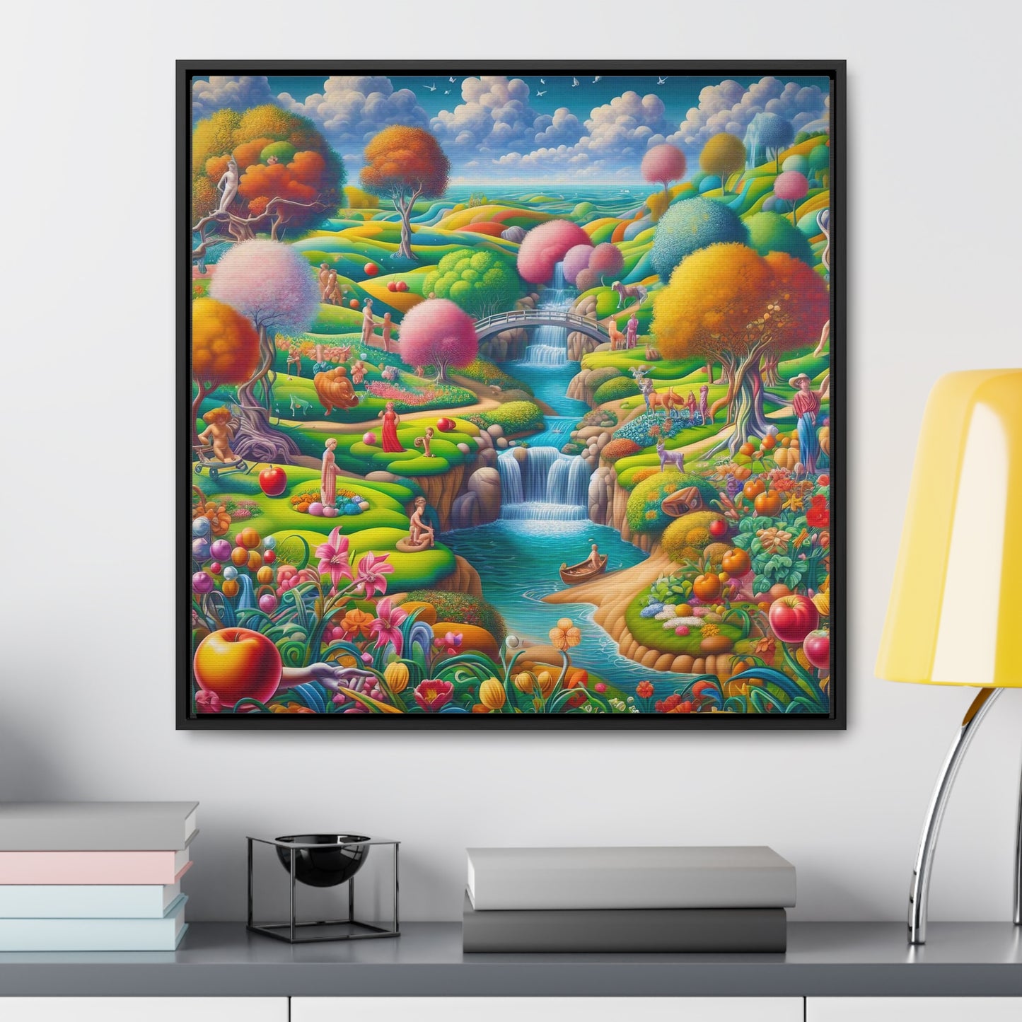 Framed Gallery Canvas Wrap - Spring 29