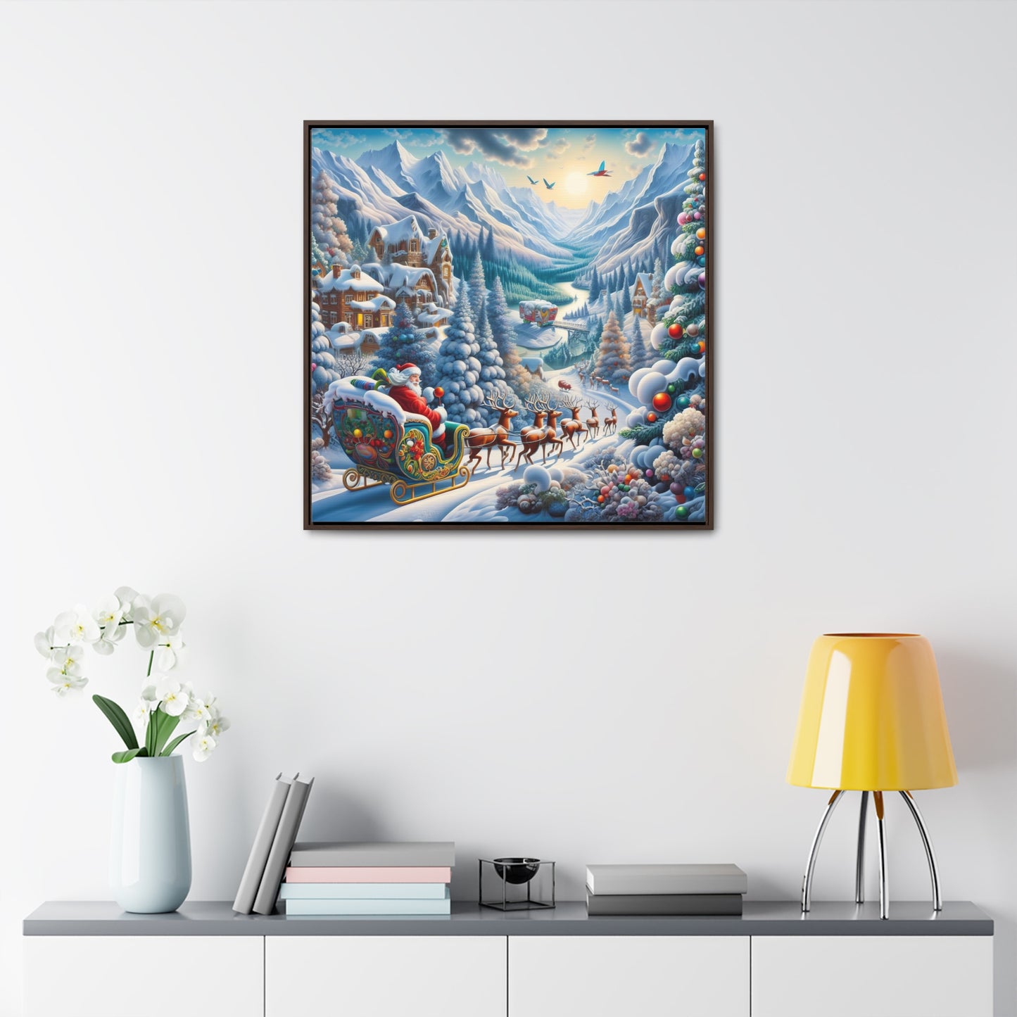 Framed Gallery Canvas Wrap - Winter 113