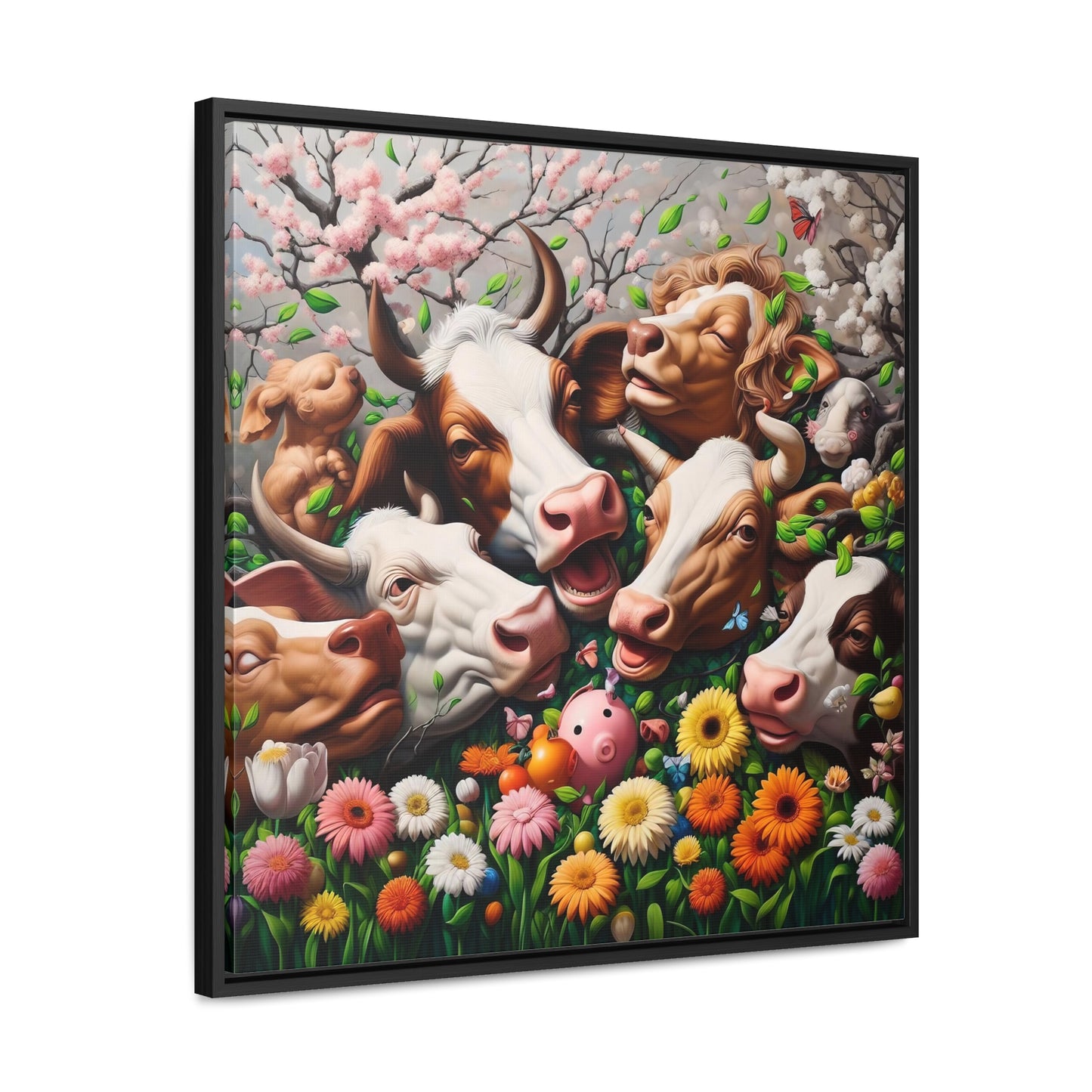 Framed Gallery Canvas Wrap - Spring 120