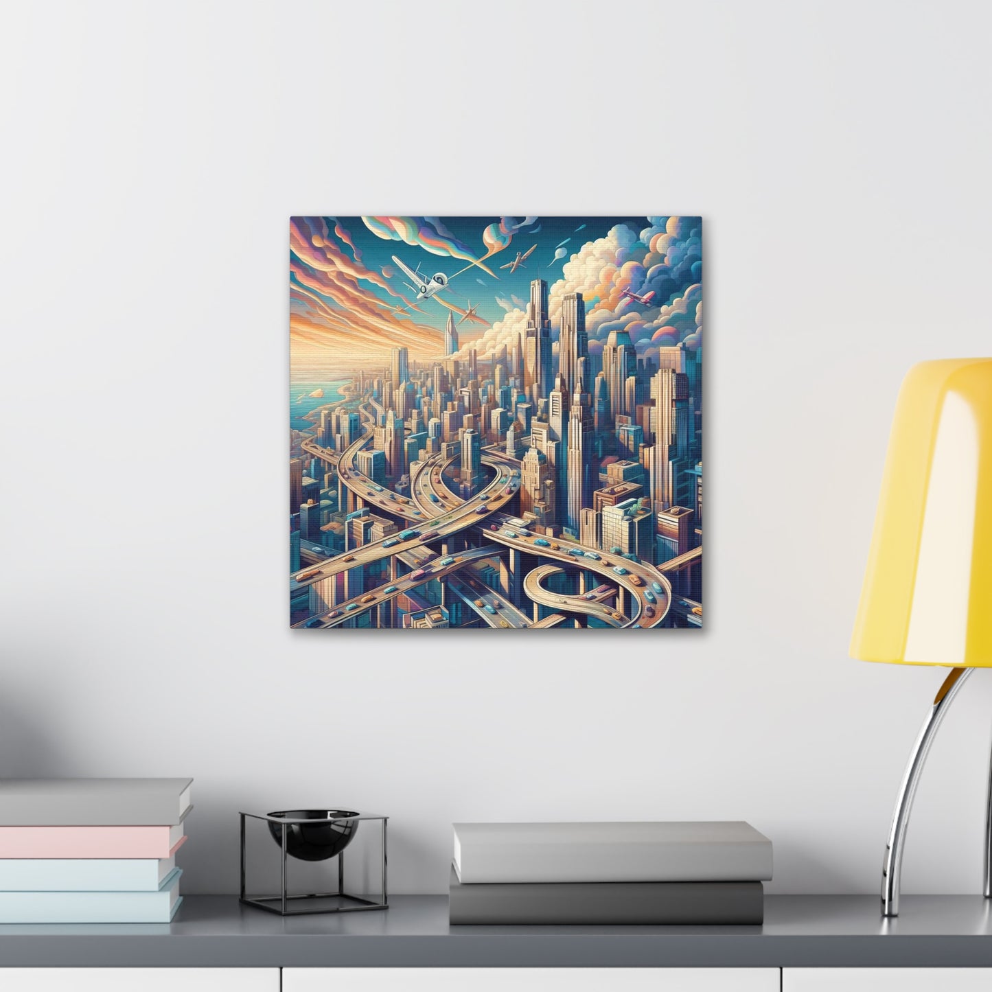 Canvas Gallery Wrap - City 10