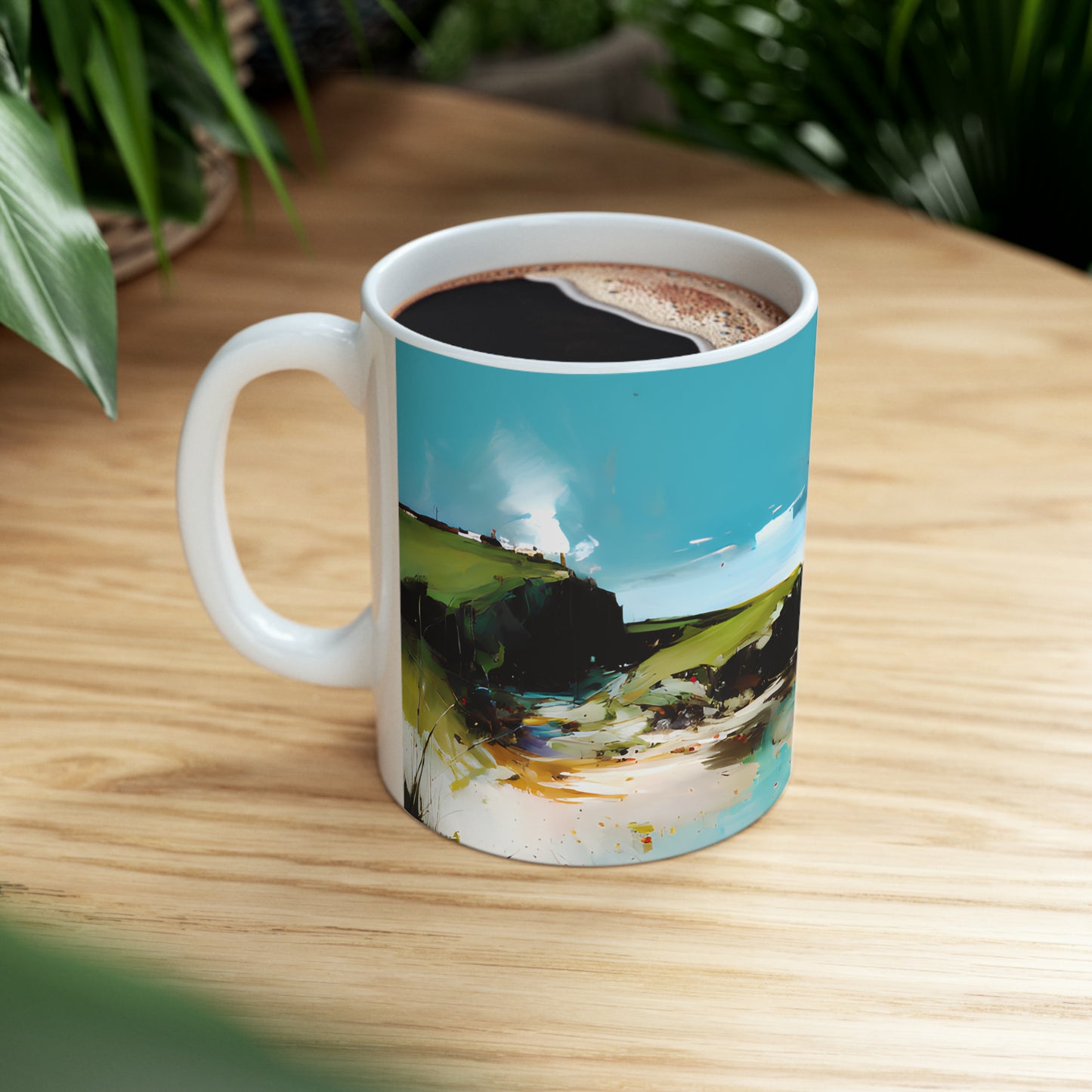 Ceramic Mug 11oz - Beach 7001