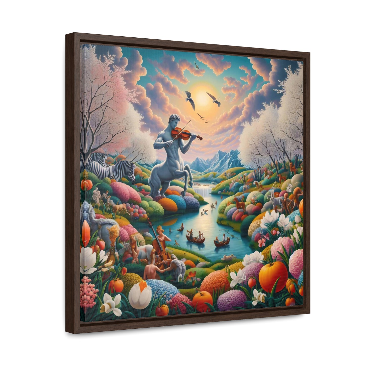 Framed Gallery Canvas Wrap - Spring 104