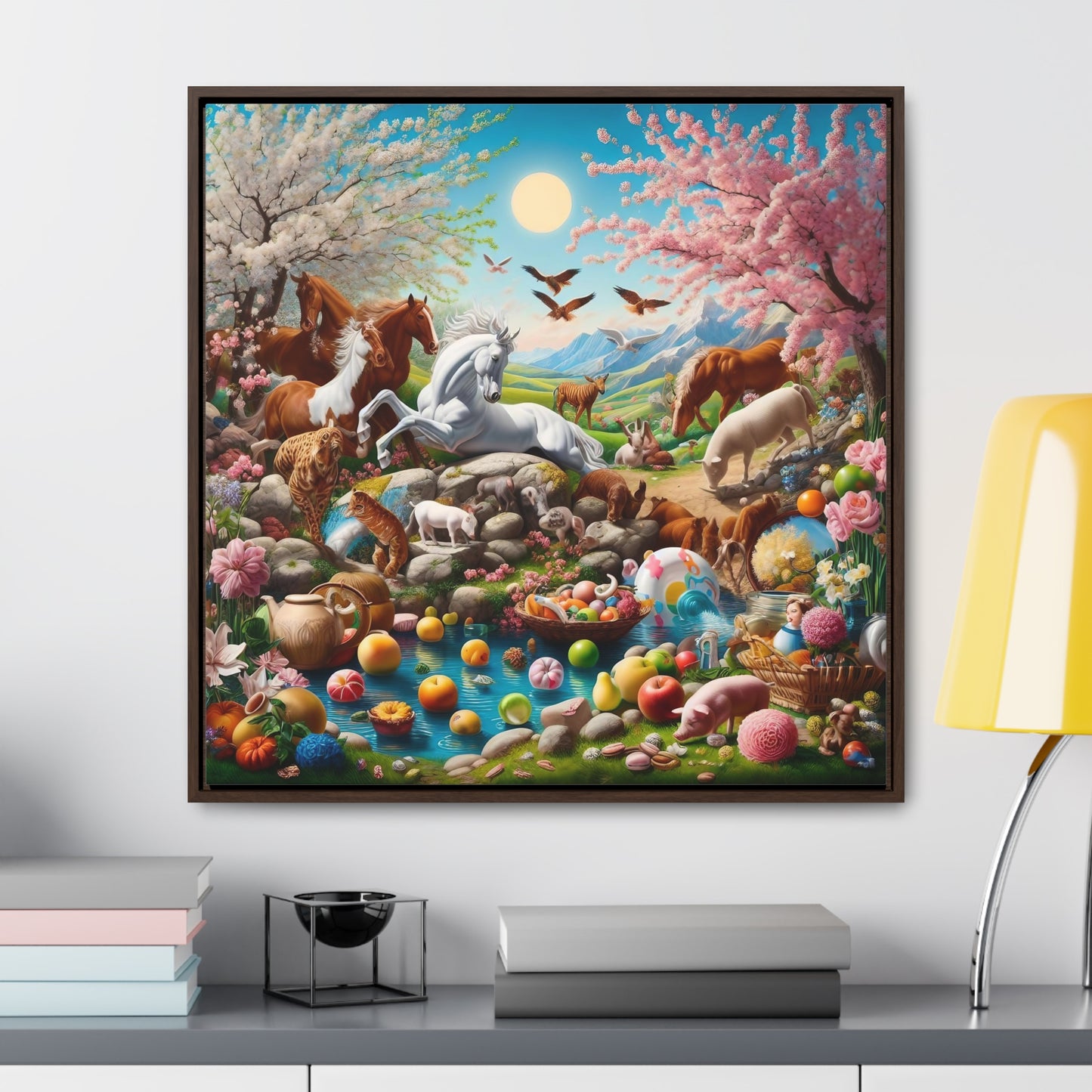 Framed Gallery Canvas Wrap - Spring 24