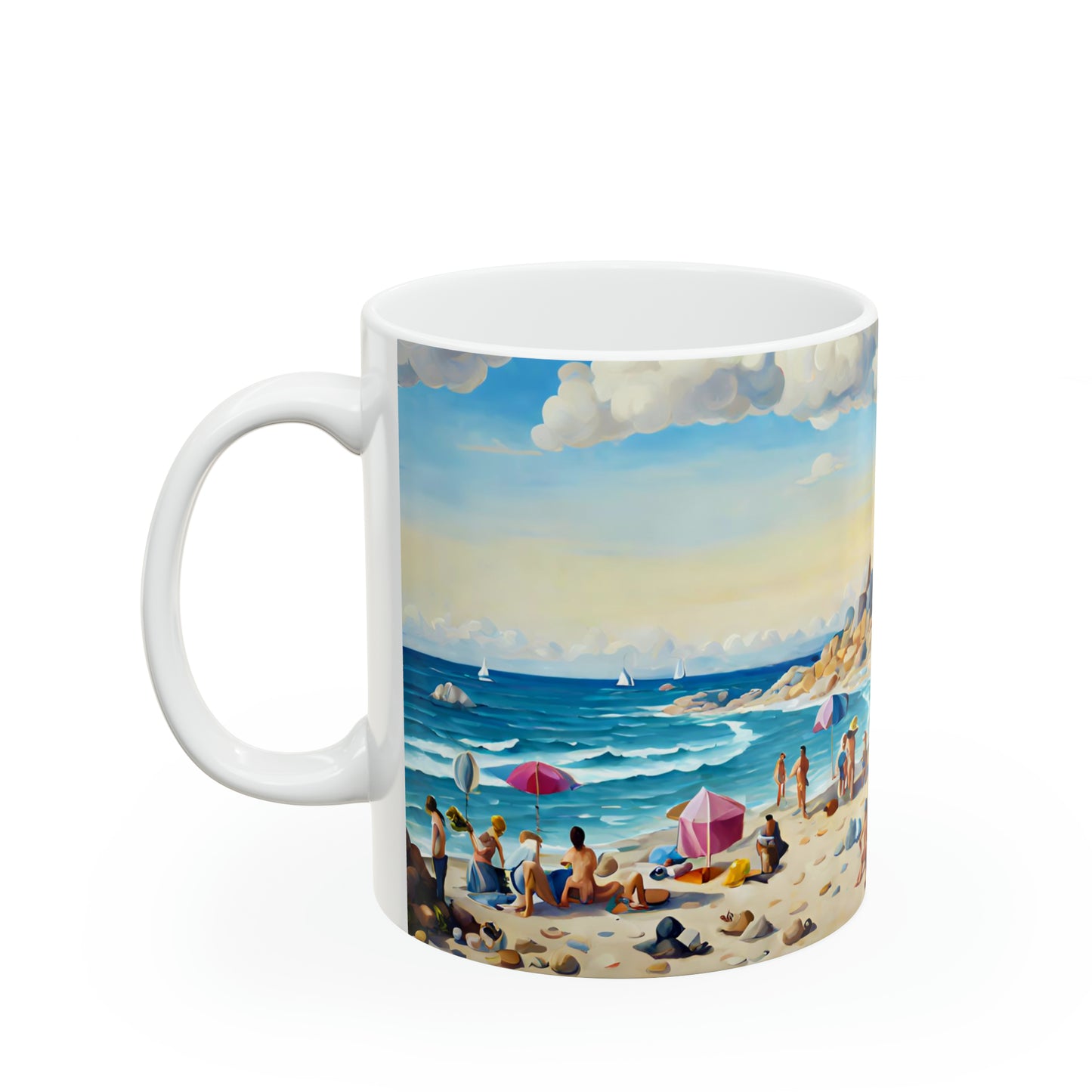 Ceramic Mug 11oz - Beach 2019