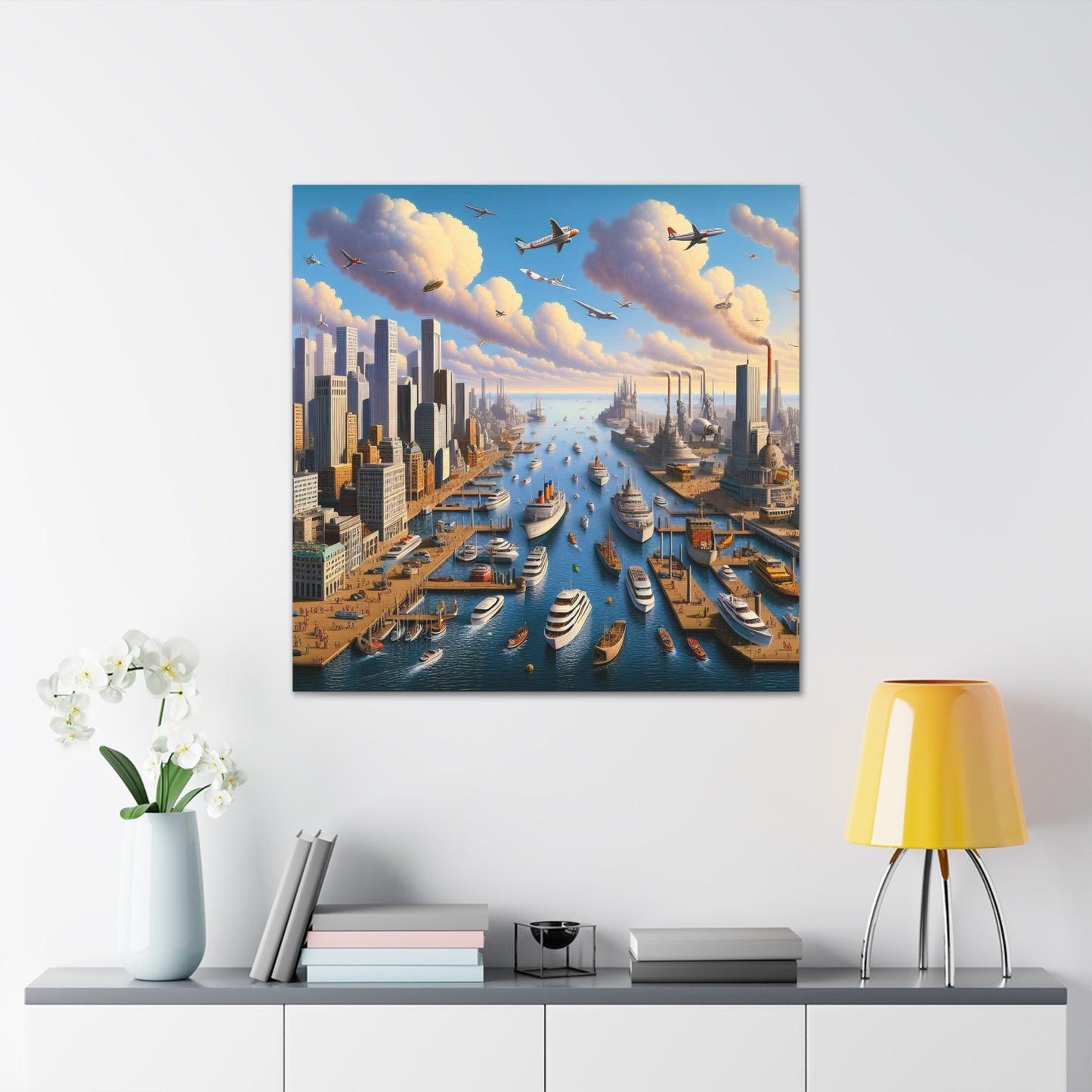 Canvas Gallery Wrap - Harbor 4