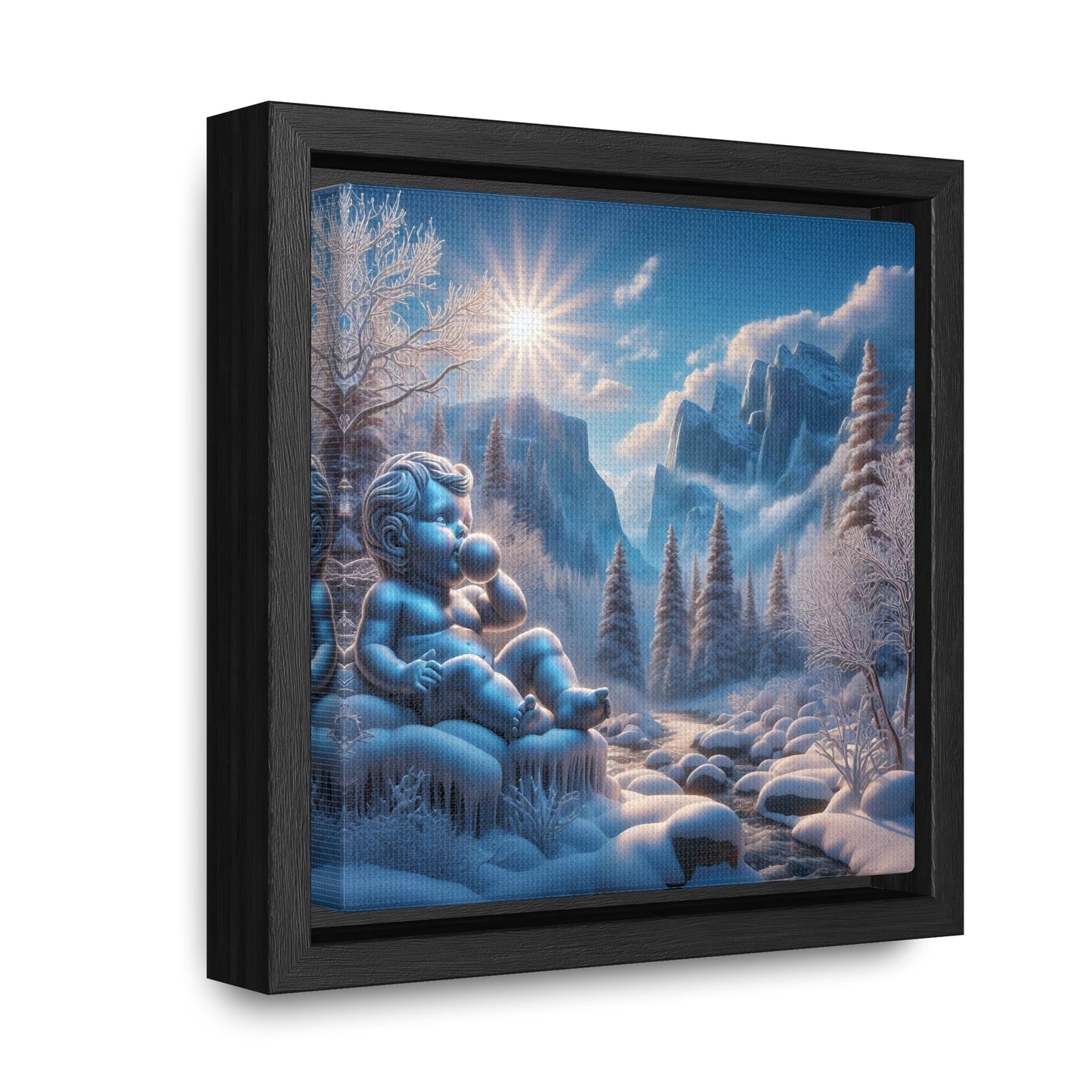 Framed Gallery Canvas Wrap - Winter 119