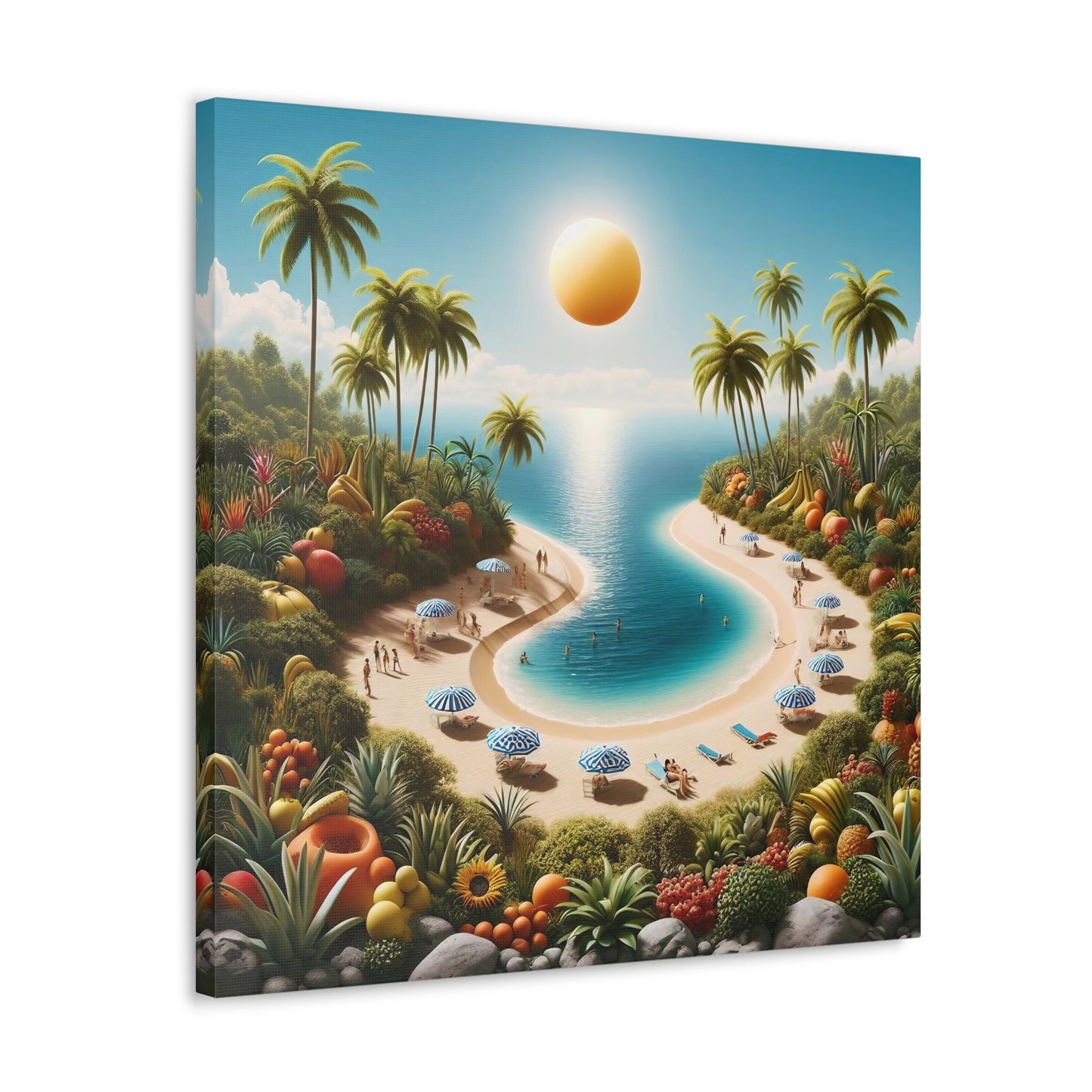 Canvas Gallery Wrap - Beach 8