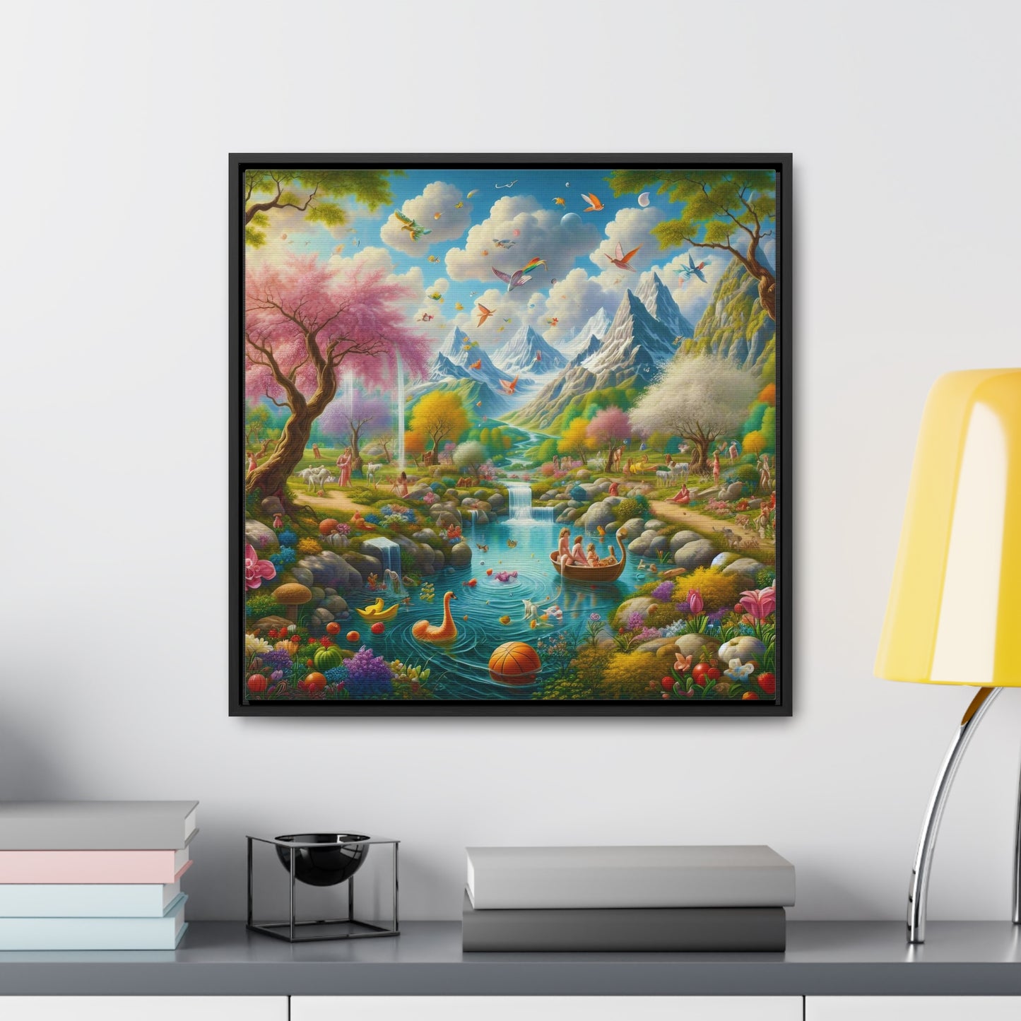 Framed Gallery Canvas Wrap - Spring 30