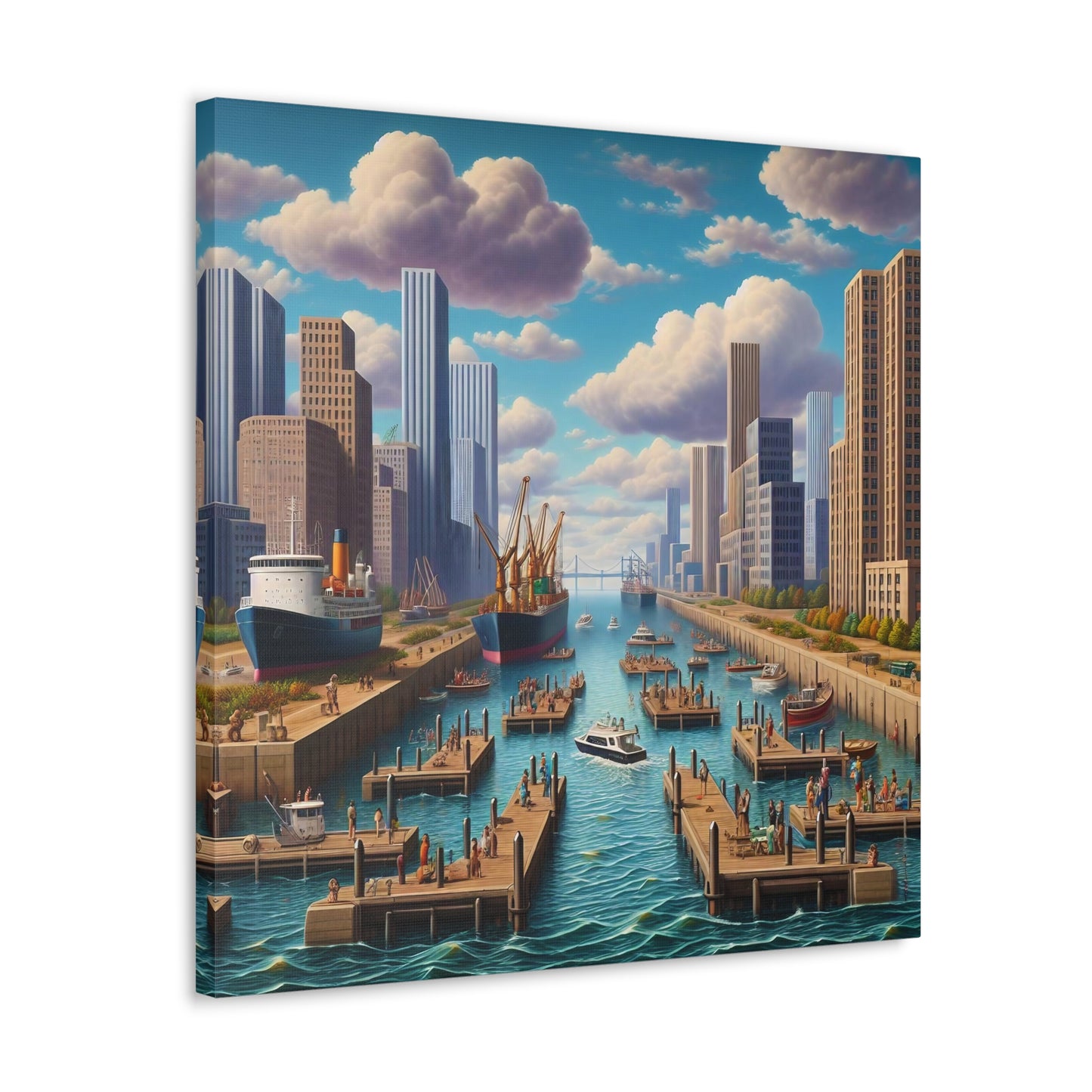 Canvas Gallery Wrap - Harbor 2