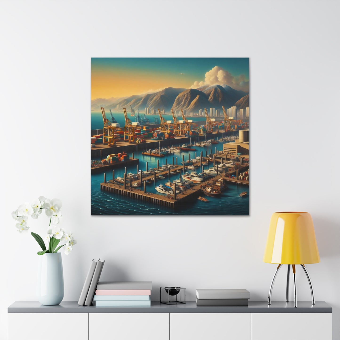 Canvas Gallery Wrap - Harbor 6