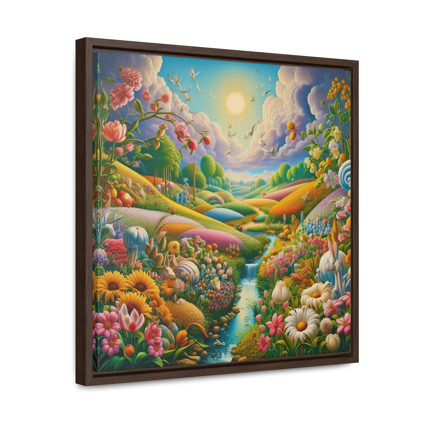 Framed Gallery Canvas Wrap - Spring 107