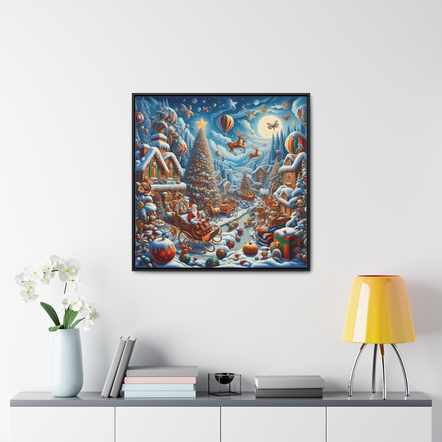 Framed Gallery Canvas Wrap - Winter 103