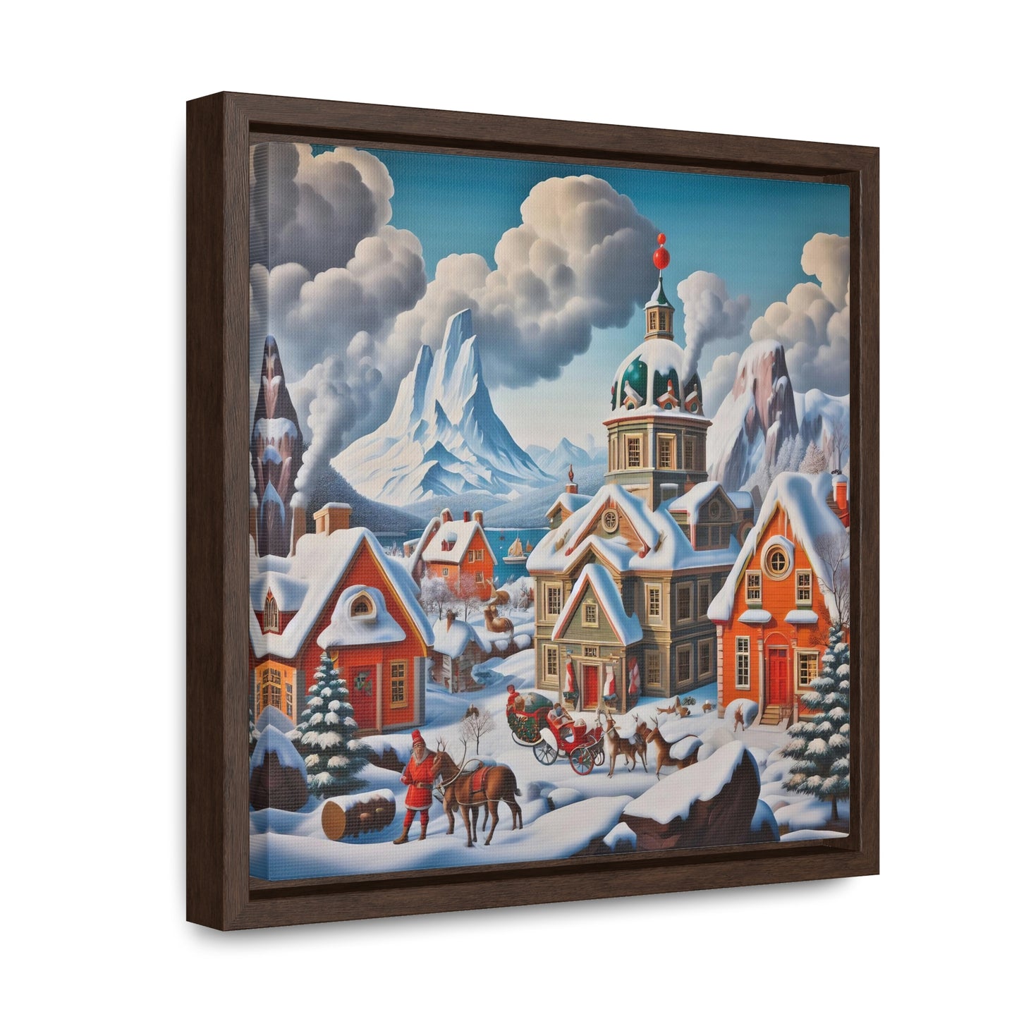 Framed Gallery Canvas Wrap - Winter 124