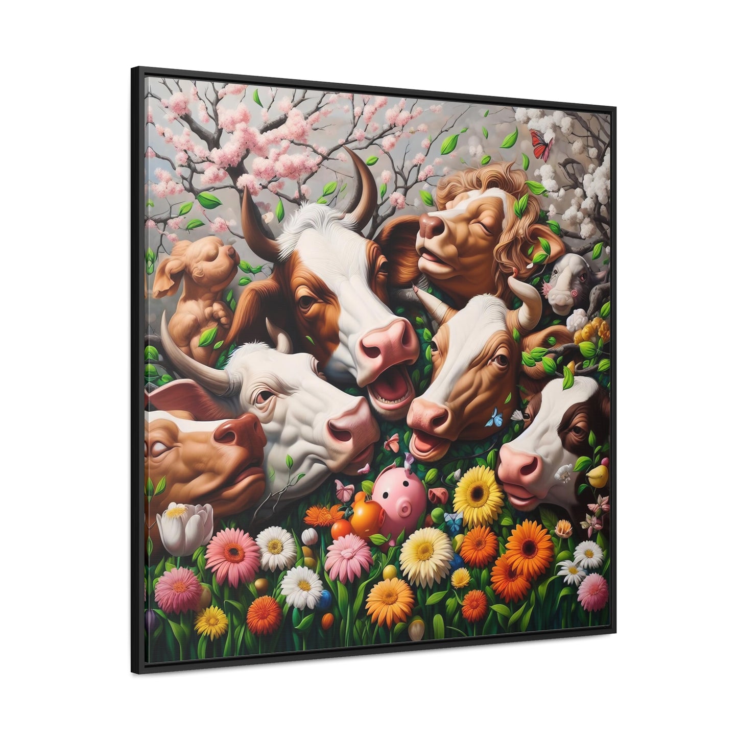 Framed Gallery Canvas Wrap - Spring 120