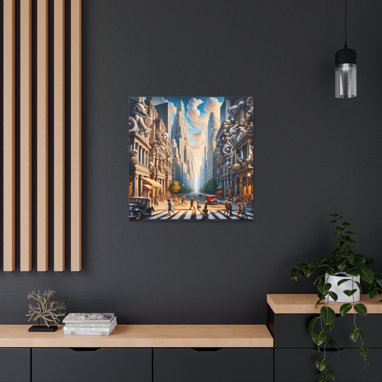 Canvas Gallery Wrap - City 2