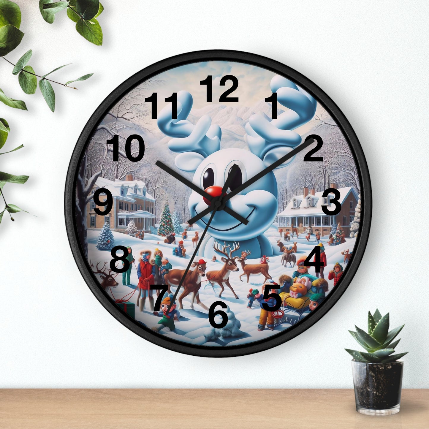 Wall Clock - Winter 102