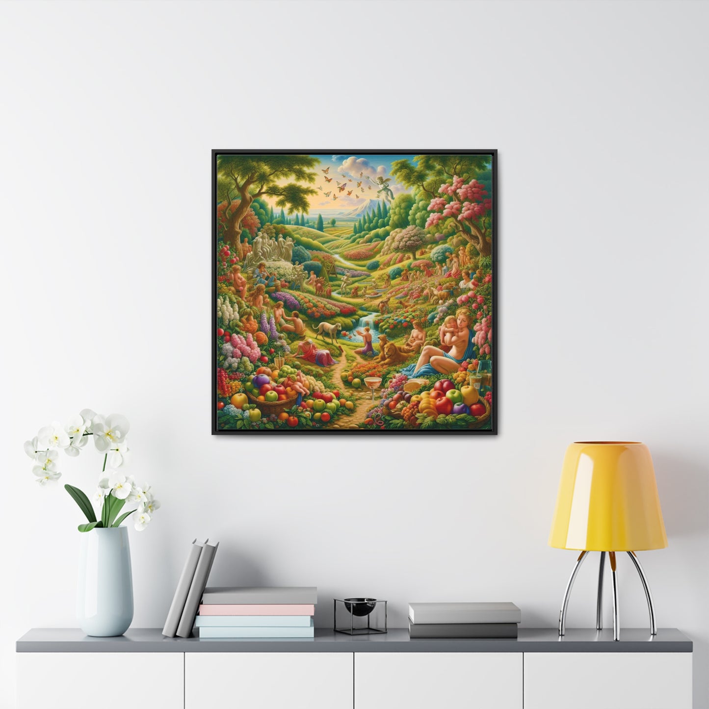 Framed Gallery Canvas Wrap - Spring 5