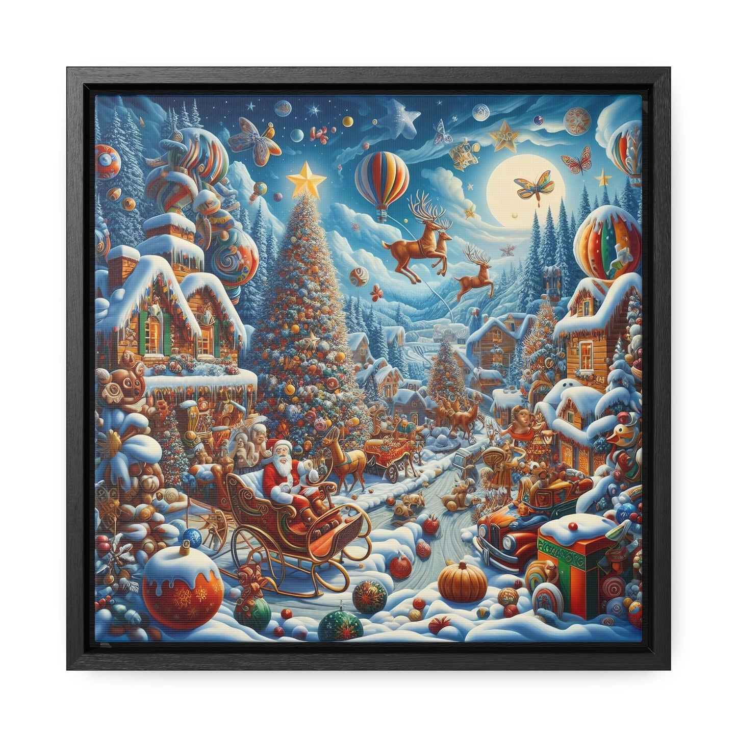 Framed Gallery Canvas Wrap - Winter 103