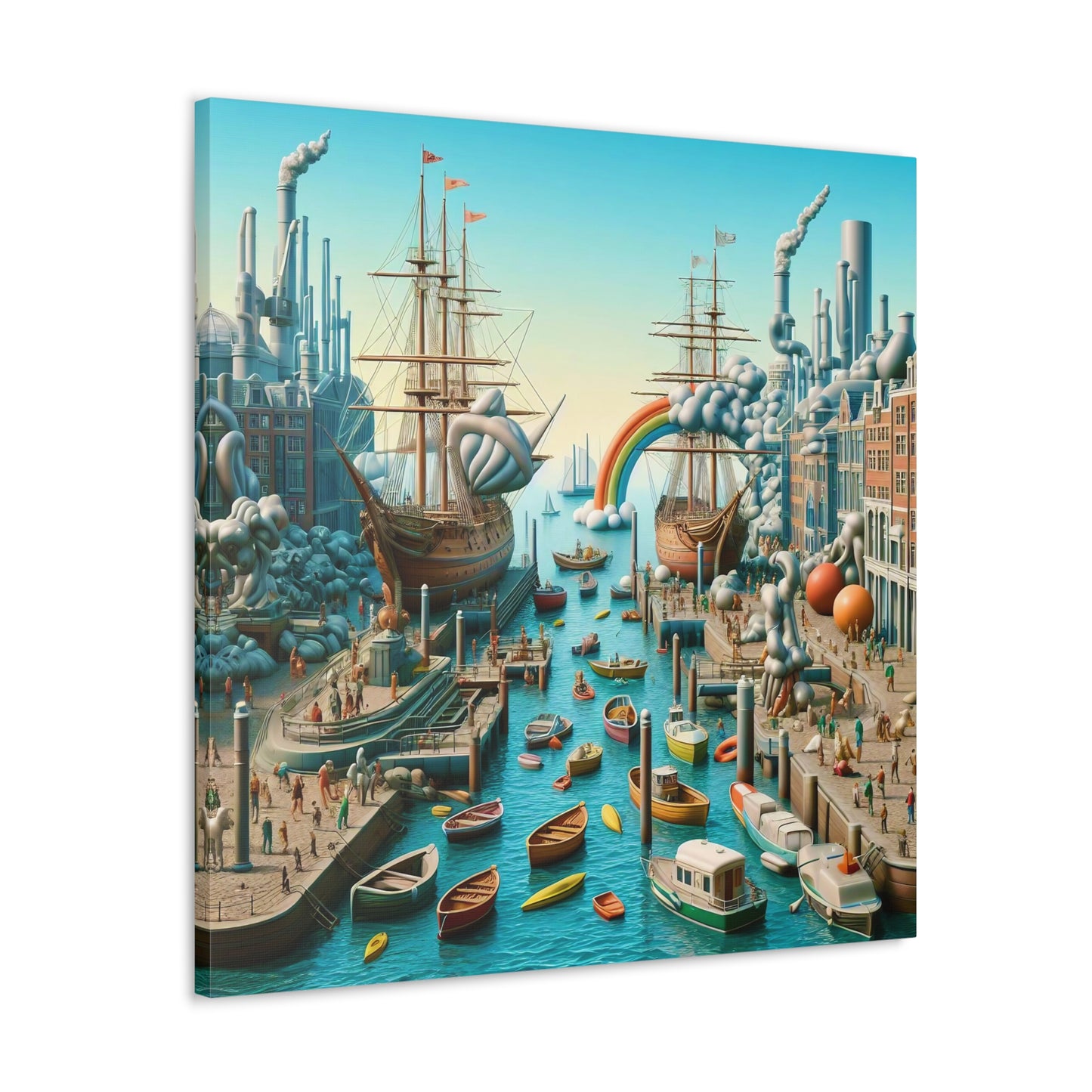 Canvas Gallery Wrap - Harbor 10