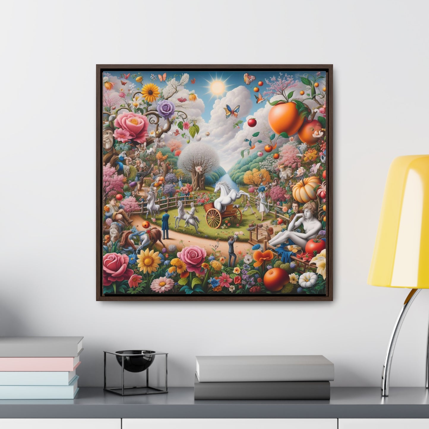 Framed Gallery Canvas Wrap - Spring 8