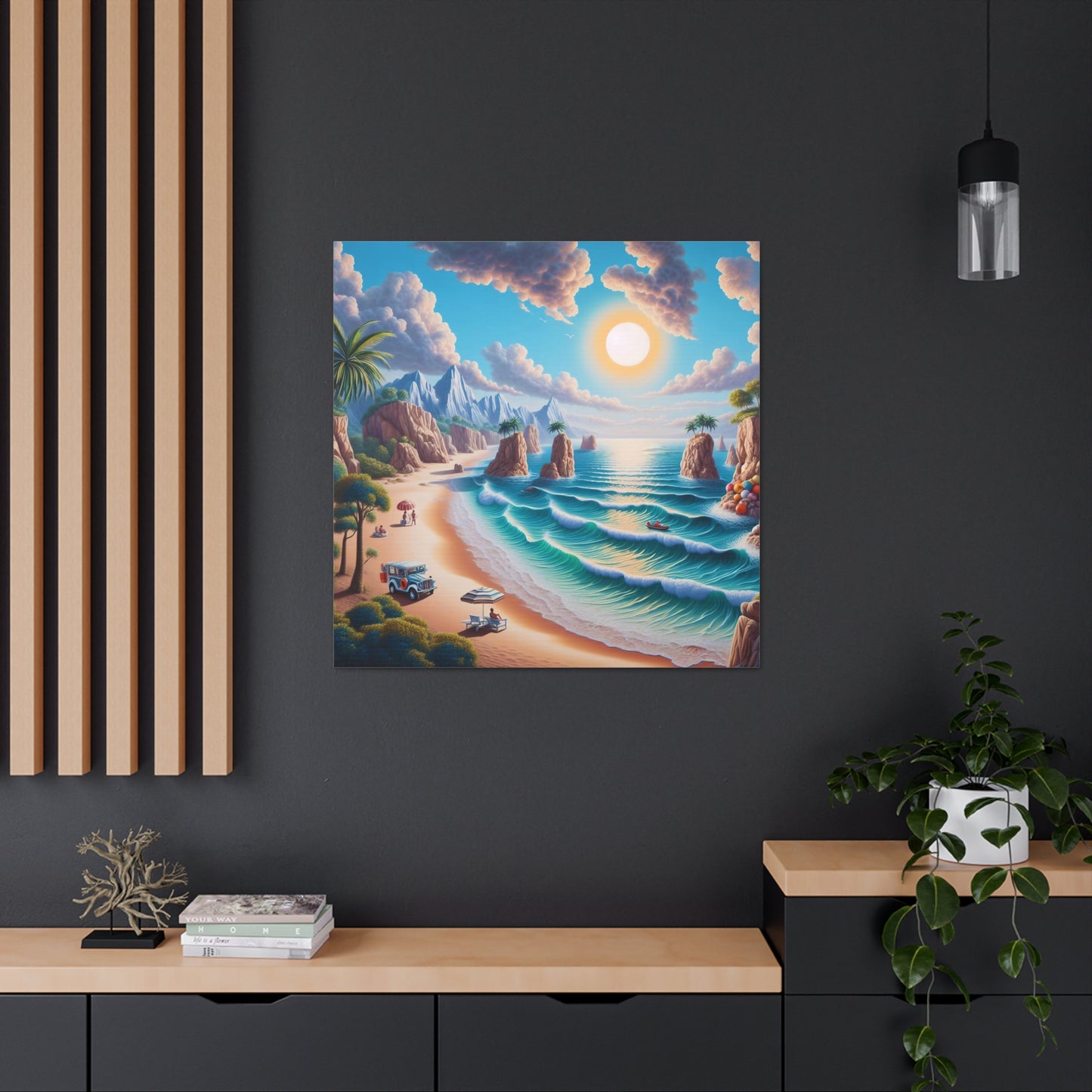 Canvas Gallery Wrap - Beach 4