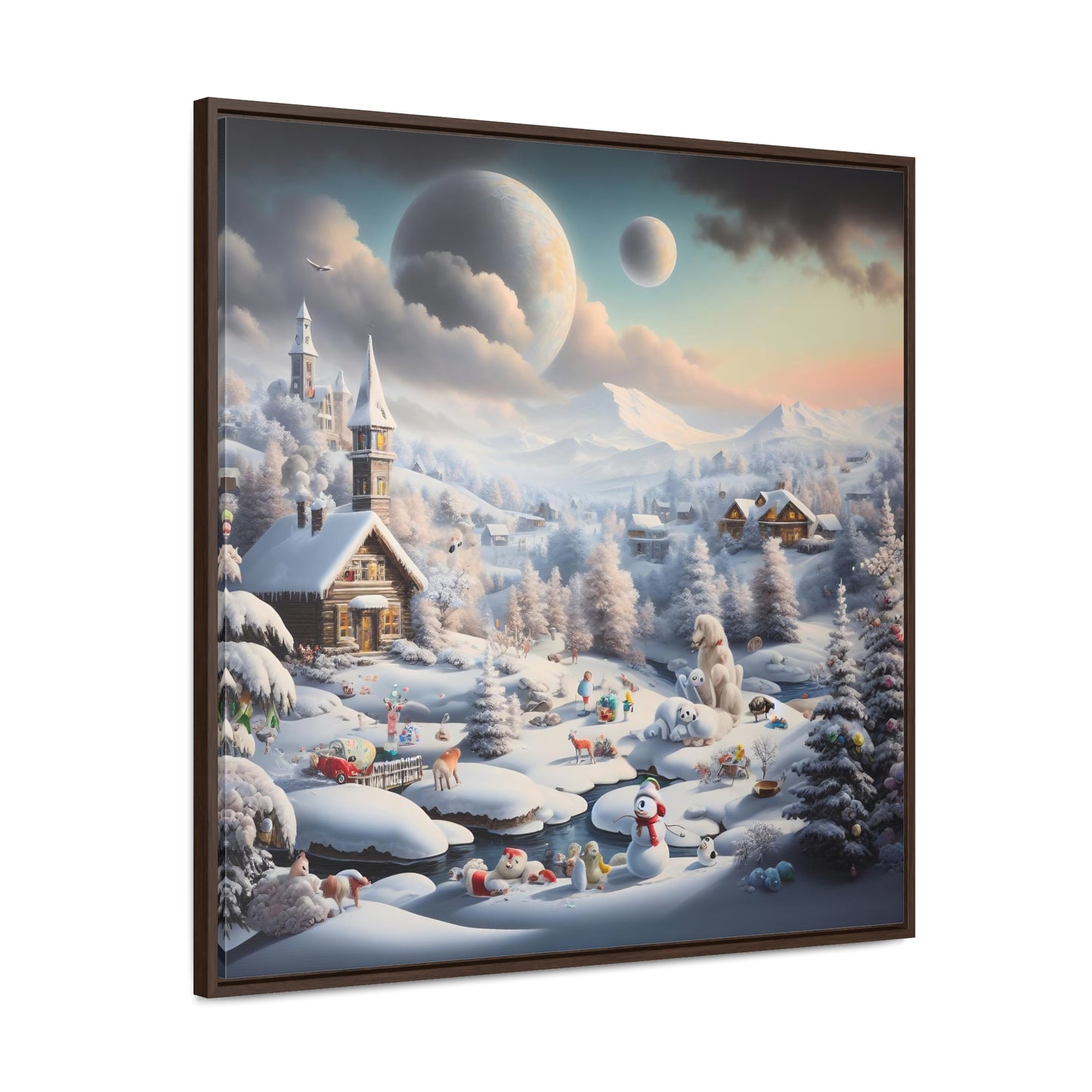 Framed Gallery Canvas Wrap - Winter 104