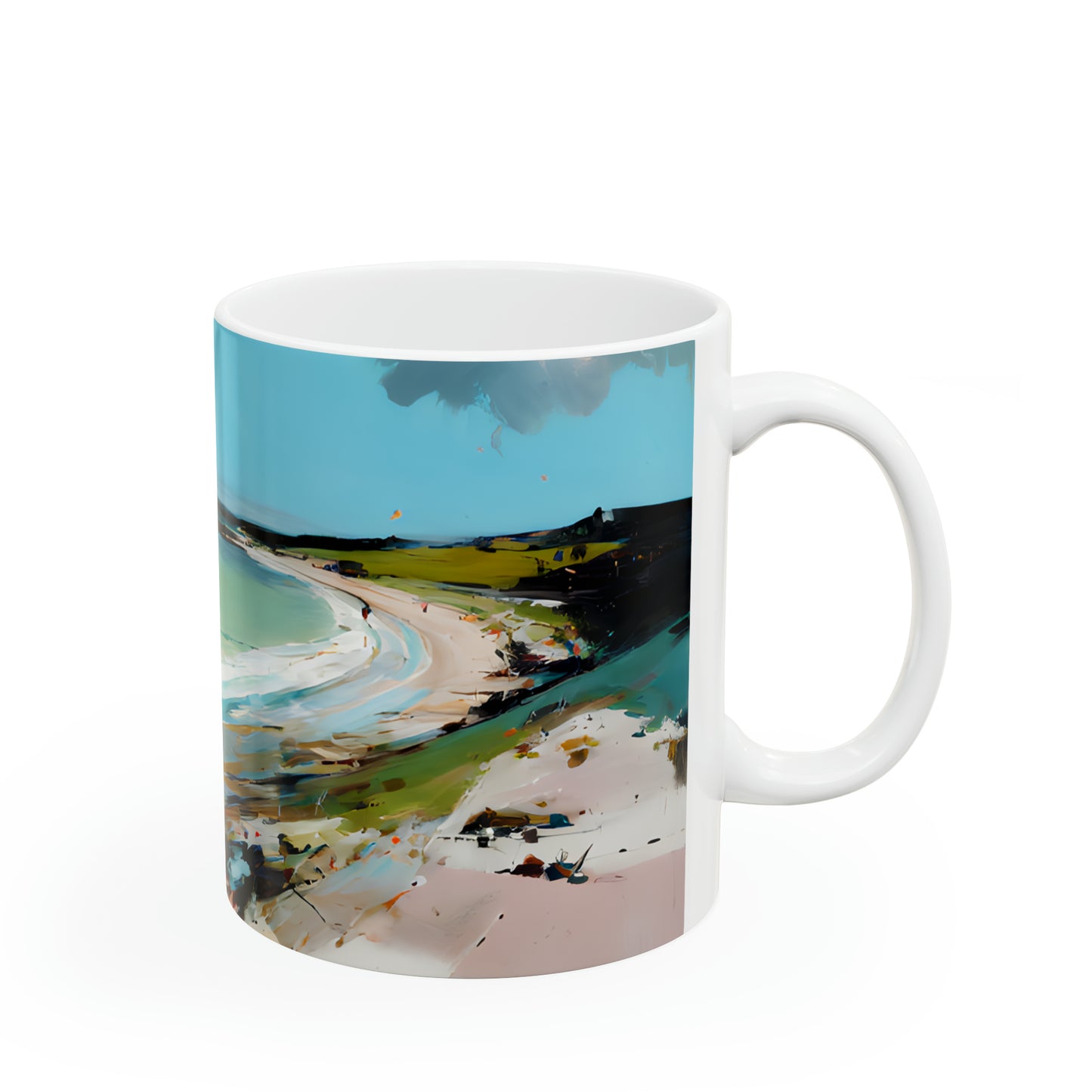 Ceramic Mug 11oz - Beach 7003