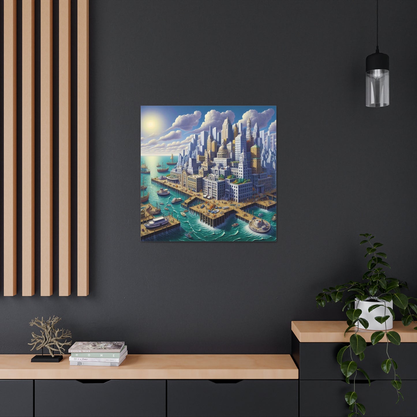 Canvas Gallery Wrap - Harbor 1