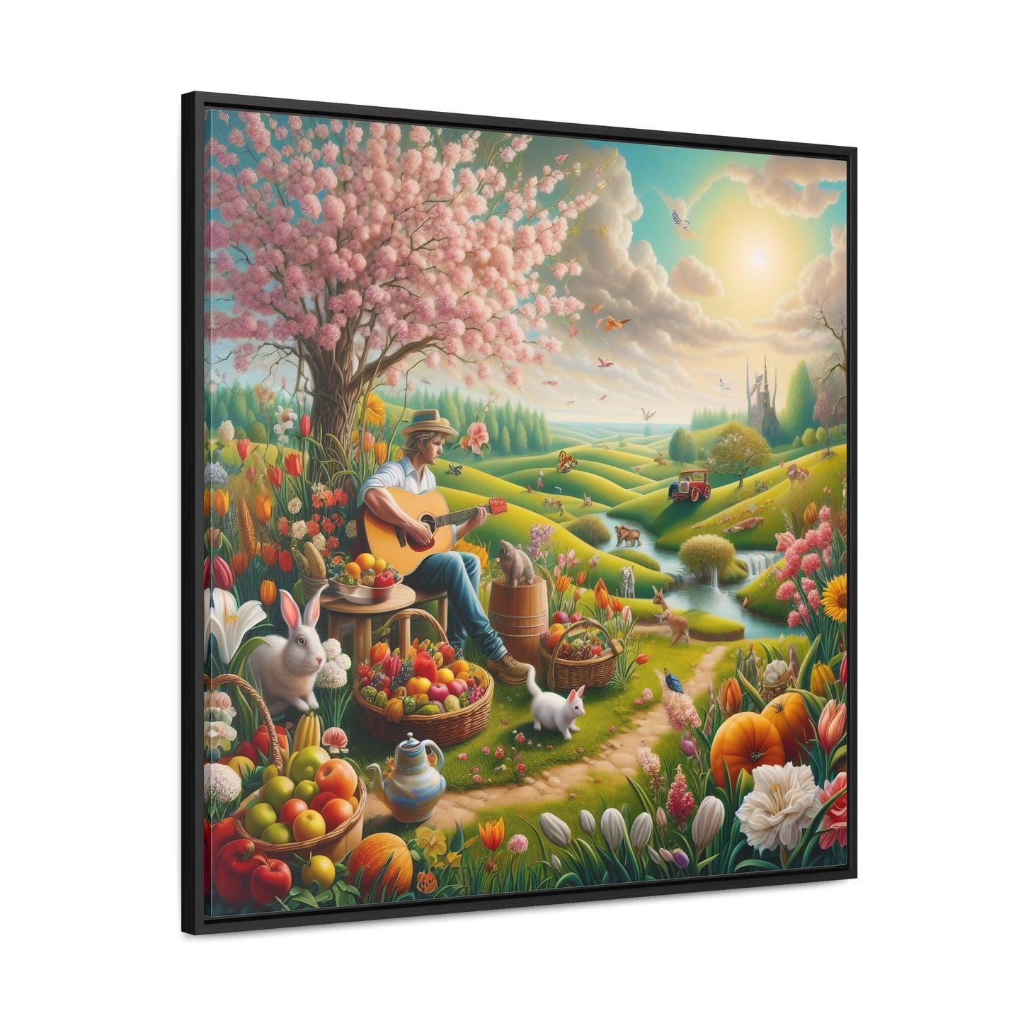 Framed Gallery Canvas Wrap - Spring 49