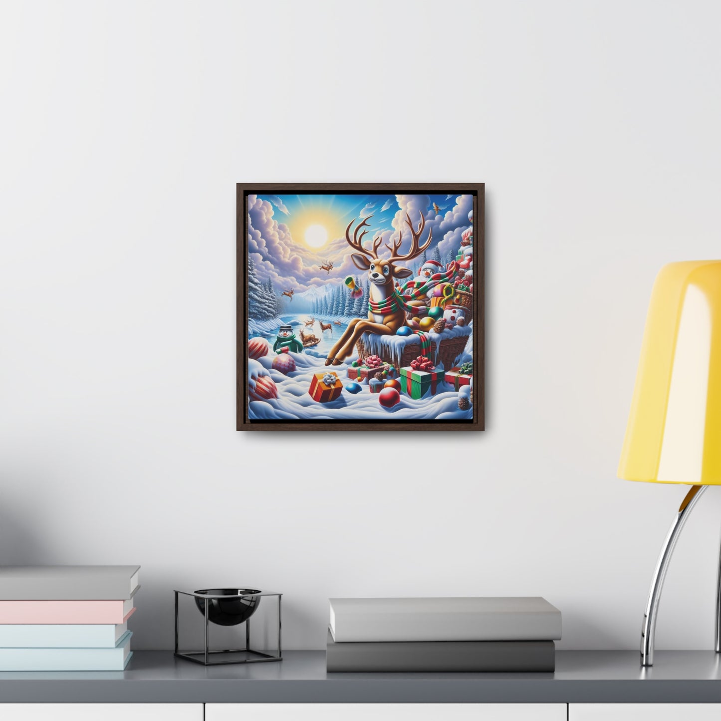 Framed Gallery Canvas Wrap - Winter 117