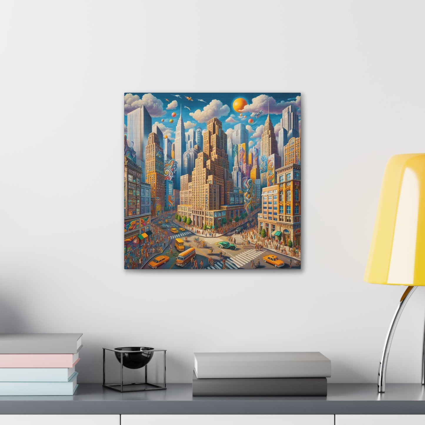 Canvas Gallery Wrap - City 6