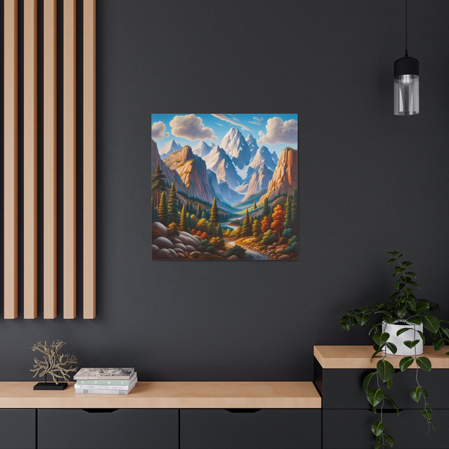 Canvas Gallery Wrap - Mountains 8