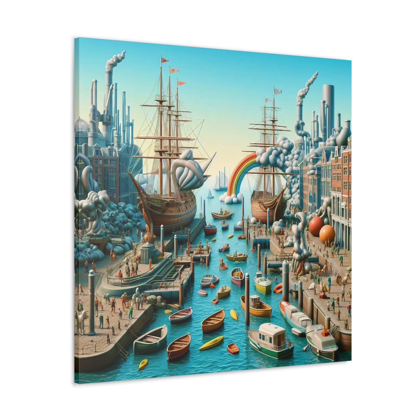 Canvas Gallery Wrap - Harbor 10